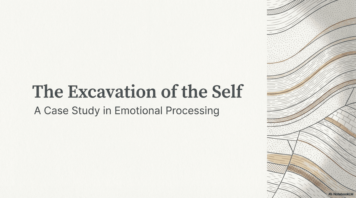 The Excavation of the Self - Slide 1